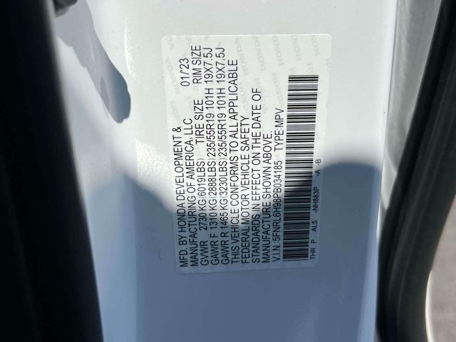2023 Honda Odyssey Elite