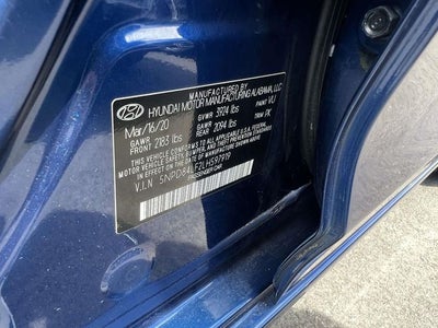 2020 Hyundai ELANTRA Value Edition