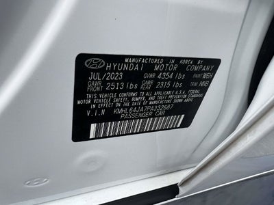 2023 Hyundai SONATA SEL
