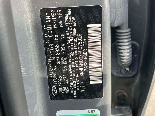 2025 Hyundai ELANTRA SEL Sport