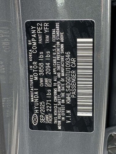 2026 Hyundai ELANTRA SEL Sport