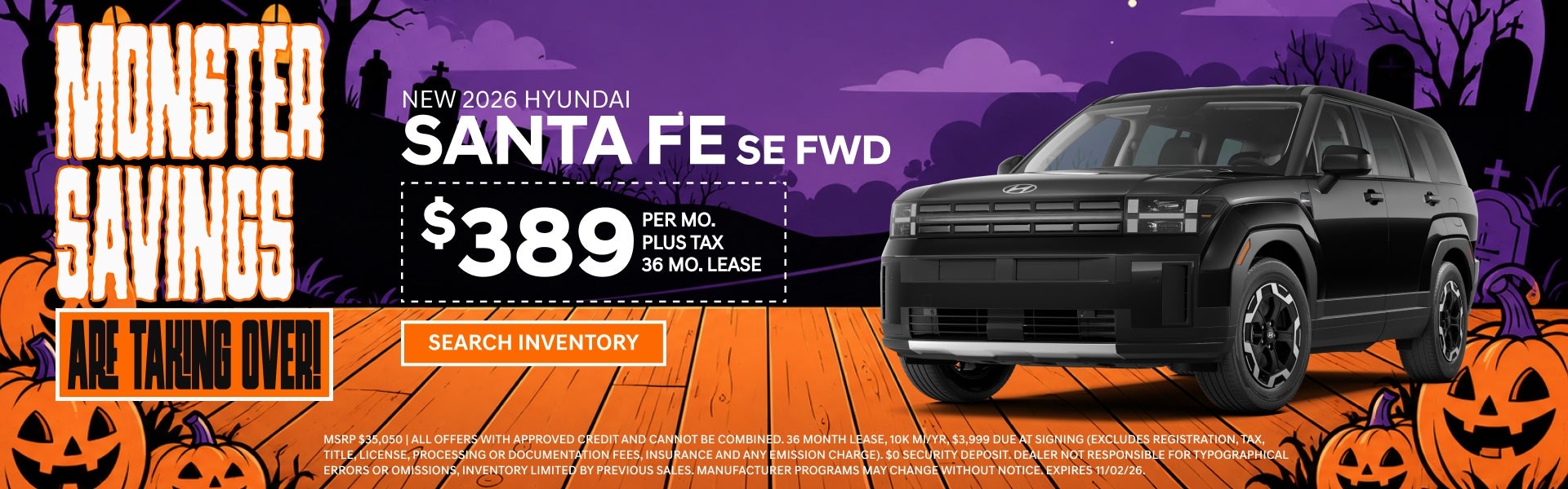 NEW 2026 HYUNDAI SANTA FE SE FWD