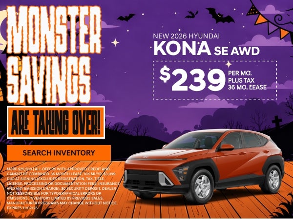 2026 HYUNDAI KONA SE AWD